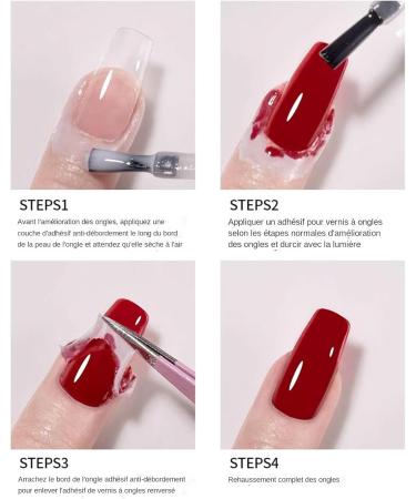 Peelable Base Coat | Peelable Gel Base Coat | Adhesive Manicure 15ml Quick Drying Home Daily Care - Buy Online on GoSupps.com