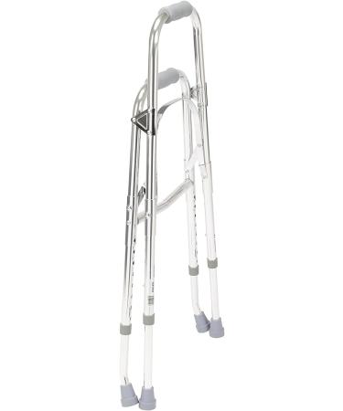 Drive Medical Side Style Hemi One Arm Walker Chrome - Adult | Lightweight and Stable Support for Walking - Buy Online on GoSupps.com