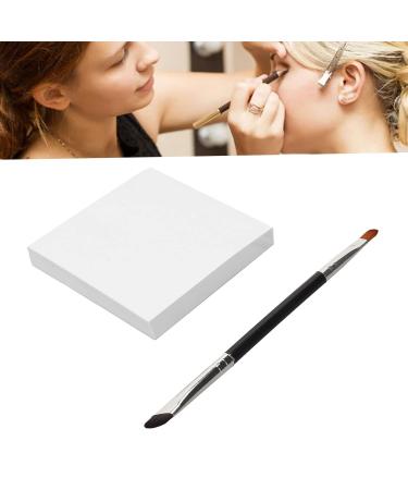 50 Sheets Waterproof Nail Mixing Paper with Brush - Disposable Nail Art Mixing for Polish - Medium Size - Buy Online on GoSupps.com