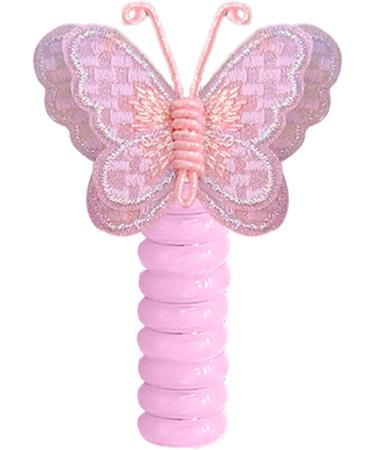 Telephone Wire Hair Bands Braided Hair Ties Lovely Elastic Telephone Wire Hair Ties For Daily Wear Festive Seasons & Parties Children Girls Women Purple - Buy Online on GoSupps.com