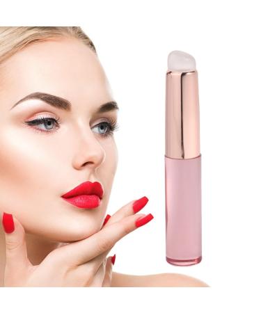 Huayeex Lip Balm Applicator | Silicone Mini Lip Brush | Versatile Reusable Mini Brush with Cover Perfect for Lipstick Concealer Applicator Transparent