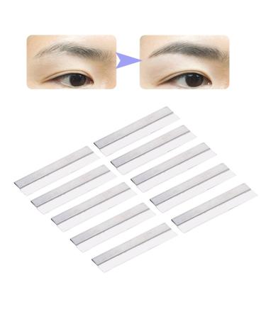 100 Eyebrow Shaving Blades Set Women's Makeup Face Razor Trimmer for Easy Hair Removal - Buy Online on GoSupps.com