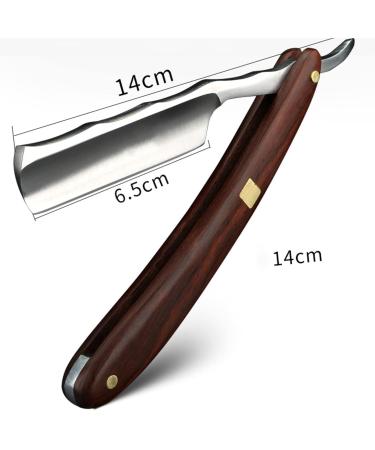 Straight Edge Razor for Men | Traditional Barber Shaving Knife & Beard Razor with Case - Premium Quality - Buy Online on GoSupps.com