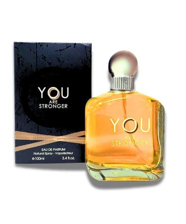 POUR HOMME YOU ARE STRONGER EAU DE PARFUM 3.4 FL. OZ Aromatic Fougere fragrance for Men.