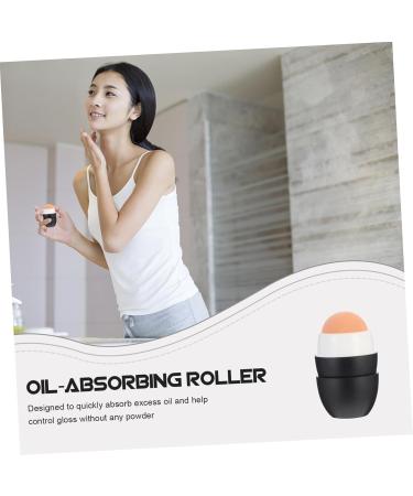 MAGICLULU Volcanic Stone Oil-absorbing Ball Oil-absorbing Rolling Ball Facial Rolling Stone Facial Skin Product Oil Absorbing Roller Facial Skin Oil Control Tool Facial Skin Care Roller 5x3cm Black - Buy Online on GoSupps.com
