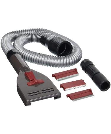 Penn-Plax VacGroom Pet Grooming and Shedding Vacuum Attachment Kit  Great for Dogs, Cats, and Your Furniture! Works With Almost All Vacuum Brands gray