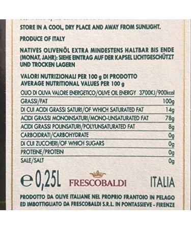  FRESCOBALDI Tasting Set Extra Virgin Olive Oil Laudemio Frescobaldi 250 ml - Buy Online on GoSupps.com