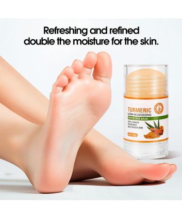 Foot Cream | Nourishing and Repairing Moisturizing Bar for Feet Elbows Knees Legs Body and Skin - Day Night and Winter Care 35g - Buy Online on GoSupps.com
