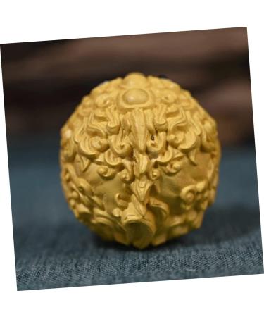 FOMIYES SORNATION Peach Wood Massage Roller Balls | Fitness Gym Tool for Deep Tissue Relief | Handy Massage Balls for Health & Wellness - Buy Online on GoSupps.com