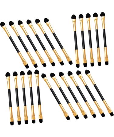 OHPHCALL 40 Pcs Double Ended Eyeshadow Brush Makeup Eye Brush Precision Eyeshadow Brush Eye Brush for Eyeshadow Eye Shadow Brush for Makeup Eyeshadow Makeup Brush Eyeshadow Brush for Women 12.50X0.50X0.50CMx2pcs Goldenx2pcs - Buy Online on GoSupps.com