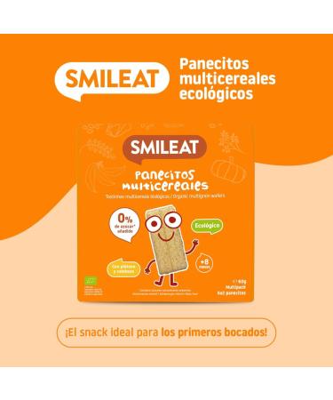 Smileat Cereal Muffins with Banana and Organic Pumpkin 60 g - Buy Online on GoSupps.com