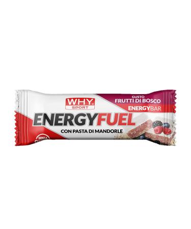 WHY SPORT ENERGY FUEL energy bars based on almond paste forest fruit flavor glutenfree 30 g bar