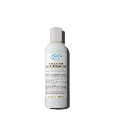 Kiehl's Rare Earth Pore Refining Tonic Pore-Minimizing & Mattifying Face Toner Reduces Enlarged Pores & Shine Balances Skin with Amazonian White Clay & Allantoin Fragrance-Free - 8.4 fl oz