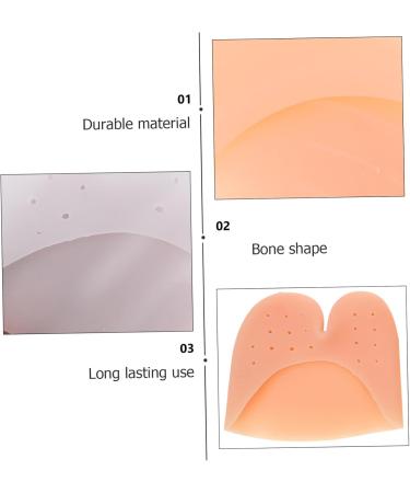 NOLITOY Toe Cover Protectors for Women - 4 Pairs Anti-Wear Forefoot Cushions Skid-Resistant Toe Sleeves Ideal Corn Removal Tools - Buy Online on GoSupps.com