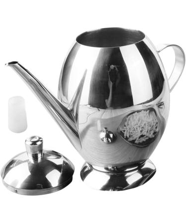 Zerodeko Multi-function Soy Sauce Dispenser Soy Sauce Dispenser 2pcs Household Stainless Steel Soy Sauce Bottle Stainless Steel Oil Dispenser Oil Dispensers 19.5X10CMx2pcs Silverx2pcs - Buy Online on GoSupps.com