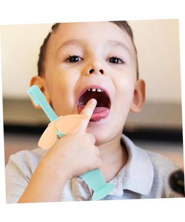 Buy TOVINANNA Silicone Baby Toothbrushes 2 Pack Manual Oral Care for Children | Safe & Soft Training Toothbrush - Buy Online on GoSupps.com