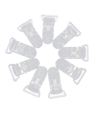 Perfeclan 10 pieces pacifier chain clips pacifier chain clips -clips