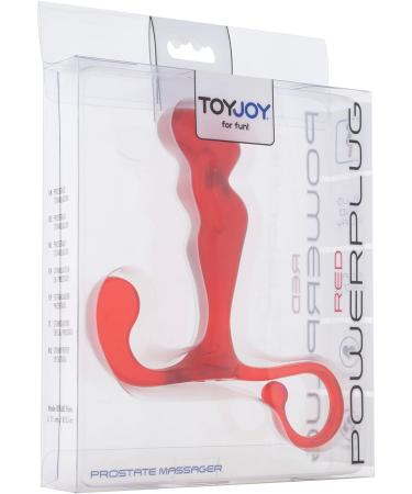 ToyJoy Manpower Prostate Stimulator - Power Plug Vibrant Red | Shop Internationally for Superior Pleasure - Buy Online on GoSupps.com