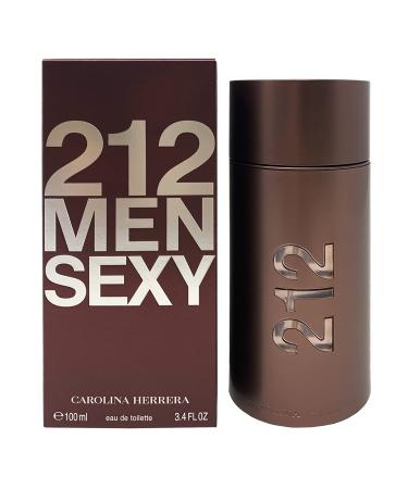 212 Sexy FOR MEN by Carolina Herrera - 3.4 oz EDT Spray 3.4 Fl Oz (Pack of 1) - Buy Online on GoSupps.com