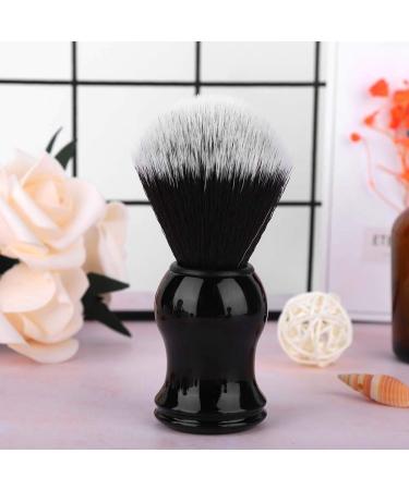 Razor brush for men shaving brush shaving brush for travel brain home use hairdressing salons salon use (pure black nylon)