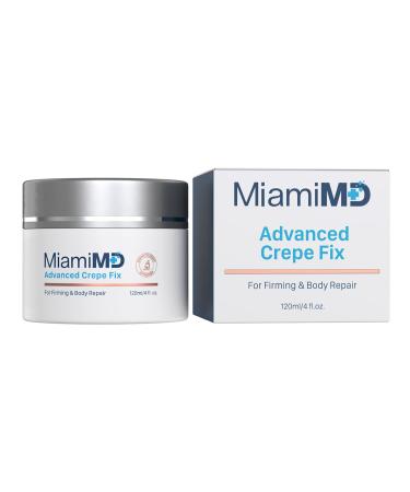 Miami MD Advanced Crepe Fix - Anti-Aging & Skin Firming Cream for All Skin Types - 120ml | Cruelty Free & Paraben Free - Buy Online on GoSupps.com