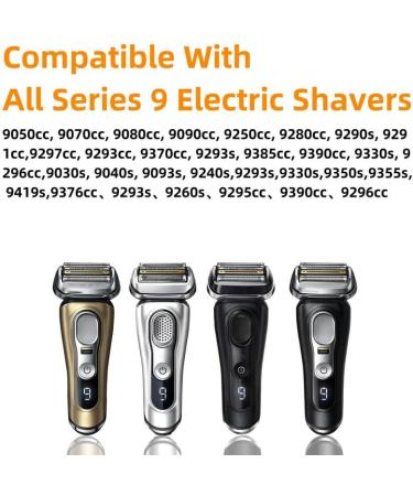 Buy 92S Series 9 Electrician Substitute Head - Compatible with All Braun Series 9 Models (9330S 9465CCM 9419S 9390CC) - Fast International Shipping - Buy Online on GoSupps.com