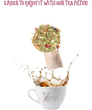 Global Natural Moose Tea Trotters | Premium Loose Leaf Tea | Marseille | Roses and Lavender | 100g Marseille | Roses and Lavendar 100 g (Pack of 1) - Buy Online on GoSupps.com