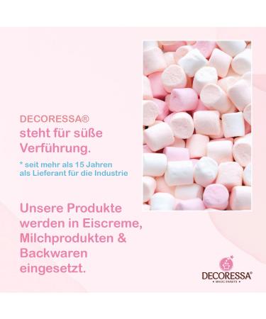 Decoressa Mini Marshmallows 4 Color Mix 500g - Perfect Topping for Ice Cream Pudding & Parties | International Shipping Available - Buy Online on GoSupps.com