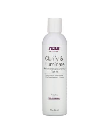 Now Foods Solutions Clarify & Illuminate Toner 8 fl oz (237 ml)
