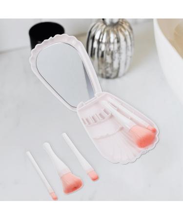 LALAFINA Mini Travel Makeup Brush Set - Eye Shadow Highlight Foundation & Blending Brushes | Perfect for On-the-Go Beauty - Buy Online on GoSupps.com
