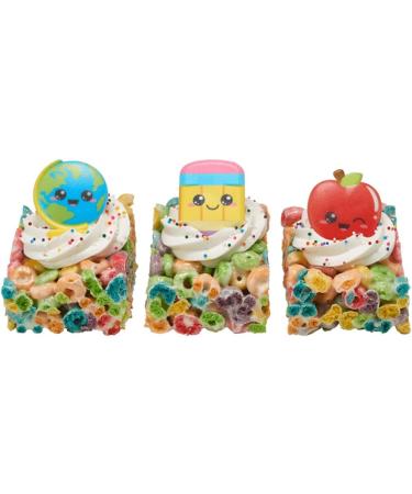 Kawaii Back to School Cupcake Rings Toppers Cake Decorations - 24 pc - Buy Online on GoSupps.com
