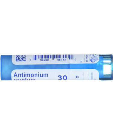 BOIRON Antimonium Crudum 30 C - 80 CT | Homeopathic Medicine | Fast International Shipping - Buy Online on GoSupps.com