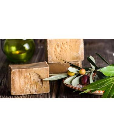 Halal Handmade Laurel & Olive Oil Soap Set - 6 Bars (900g) in Gift Box | Premium Natural Skincare - Buy Online on GoSupps.com