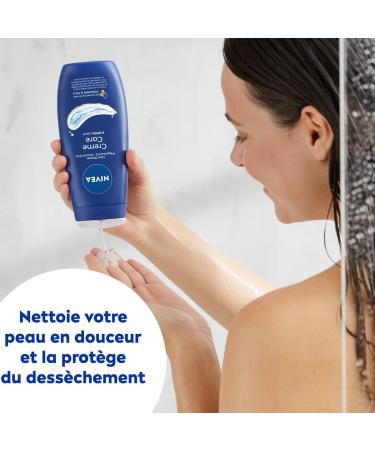 NIVEA Cr me de douche Soin (1 x 500 ml) enrichie l Huile de p pin de Raison & Amande douce Soin corps hydratant qui nettoie respecte et renforce le microbiome pour peaux s ches - Buy Online on GoSupps.com