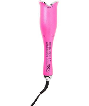 CHI Spin N Curl Compact Ceramic Rotating 1 Curling Iron - Ideal for Shoulder Length Hair (6-16 inches) - Pink Breast Cancer Awareness Edition - Buy Online on GoSupps.com