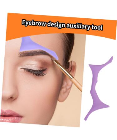  Didiseaon Didiseaon Eyebrow Stencils Forehead Shapers Eyeliner Pencils Eyeliner Stencils for the Eyes Eyeliner Pencil Kit for Dyeing Eyebrows Eyebrow Shaper Purple Silica Gel - Buy Online on GoSupps.com