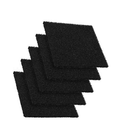 Mobestech 6st trash can filter replacement filter for compost container Activated carbon replacement filter Activated carbon filter Filter change compost filter filter replacement sponge Filter sponge equipment aquarium
