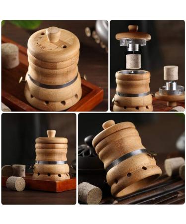 Exceart Moxibustion Box Set - Wooden Cone Holder & Vascular Massage Tools for Effective Healing | International Shipping - Buy Online on GoSupps.com
