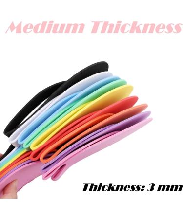 Nessbabus 6 Pairs Pedicure Slippers Disposable Flip Flops Disposable Foam Pedicure Slippers for Salon Nail Foot Spa Random Color - Buy Online on GoSupps.com