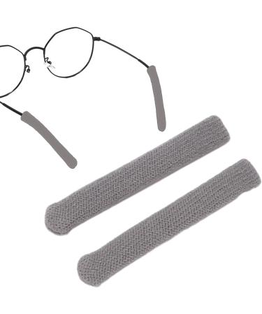 Joberio Glasses Ear Pillow & Knitting Corn Cushions | Elastic Non-Slip Glasses Arm Pads & Comfort Cushions - Soft Accessories in Gray - Buy Online on GoSupps.com
