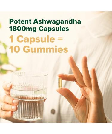 VAHDAM Ashwagandha Supplement 1800mg with Ashwagandha Root Extract and L-Theanine | Support Stress Relief Mood and Sleep | 90 Capsules - Buy Online on GoSupps.com