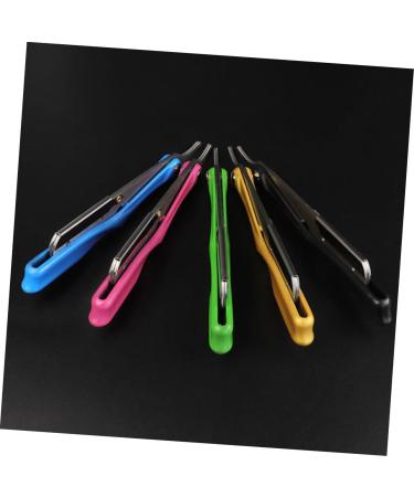 Angoily 5ST Manual Razor Blade Holder | Disposable Hairdresser Razor for Eyebrow Trimming | Stainless Steel Household Product - International Shipping Available - Buy Online on GoSupps.com