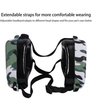 YYCFB Dog Earmuffs | Hearing Protection for Dogs | Noise Protection for Fireworks | Camouflage Design - Buy Online on GoSupps.com
