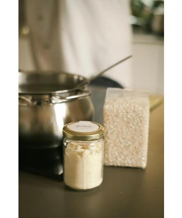 Tartuflanghe - White Truffle Risotto - Carnaroli Rice 250g and Truffle Powder Seasoning 60g - Buy Online on GoSupps.com