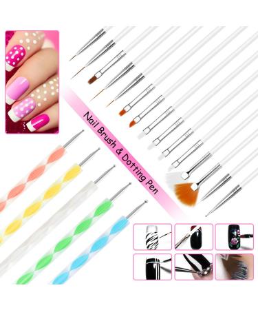 77 in 1 Acrylic Nail Kit Set - Professional Manicure Set with Nail Clipper, Brush, Dotting Pen, Rhinestone Decoration - Perfect for Valentine's Day! SHOP NOW! - Buy Online on GoSupps.com