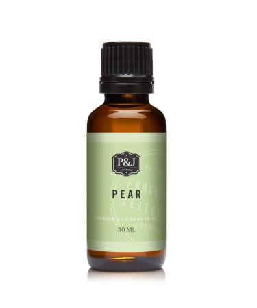 P&J Fragrance Oil - Pear Oil 30ml - Candle Scents Soap Making Diffuser Oil Fresh Scent