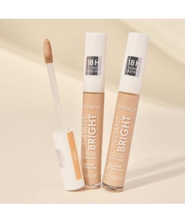  Catrice Catrice Instant Bright - Set of 3 Corrective Serums No. 020W - Nude - Hydrating and Brightening - For Dry Skin - Vegan - Oil-Free - Preservative-Free - Paraben-Free - 3 x 5 ml - Buy Online on GoSupps.com