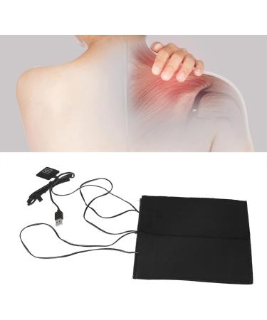 USB Electric Heating Pillow for Neck & Shoulders - Adjustable Temperature Washable Carbon Fiber - 3 Step Heating Relief - Buy Online on GoSupps.com