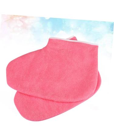 Beaupretty 5 Pairs Paraffin Glove Paraffin Wax Foot Cover Paraffin Wax Mitts and Booties Paraffin Foot Wax Heat Socks Foot Mask Paraffin Glove Lotion Socks Wax Socks Gloves Care Red - Buy Online on GoSupps.com