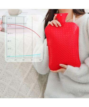MYAMIA 3L Hot Water Bottle - PVC Winter Hand & Foot Warmer - Purple | International Shipping Available - Buy Online on GoSupps.com